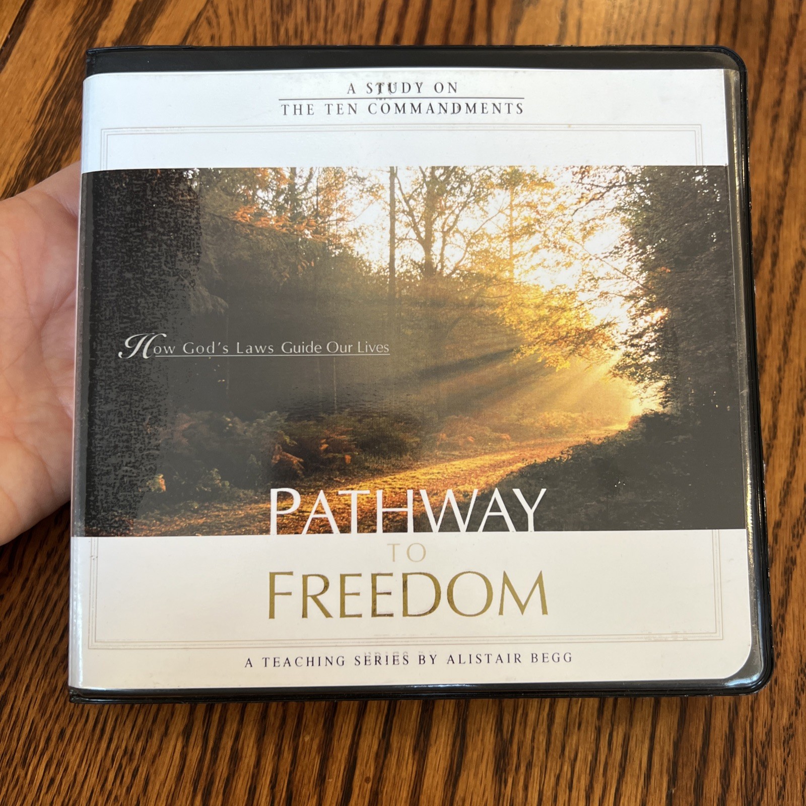 Pathway to Freedom Study 10 Commandments God’s Law Alistair Begg 12 CD Disc Set