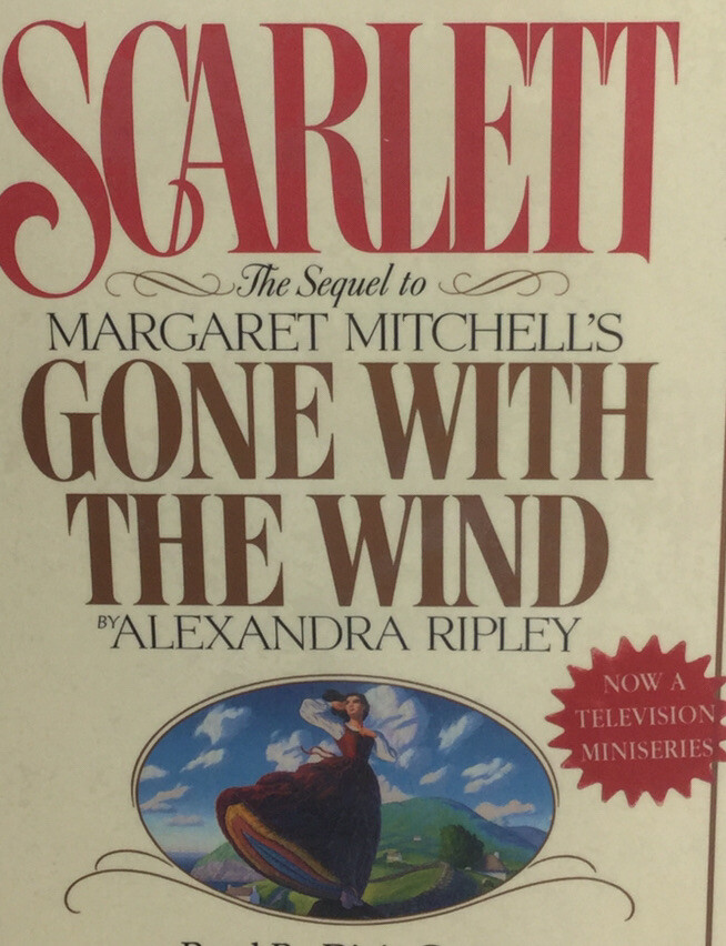 SCARLETT Audio Cassette Sequel To Gone With The Wind 4 Tapes NEW