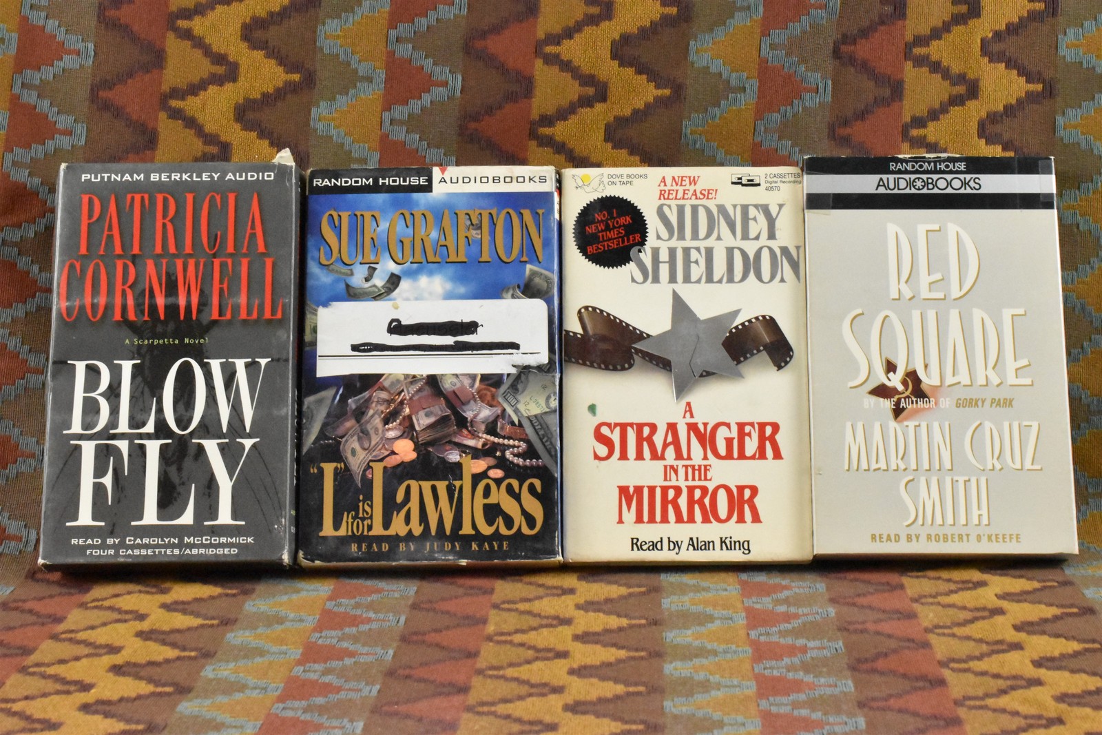 Books on Tape (Cassette) Lot Blow Fly L is for Lawless Red Square ++