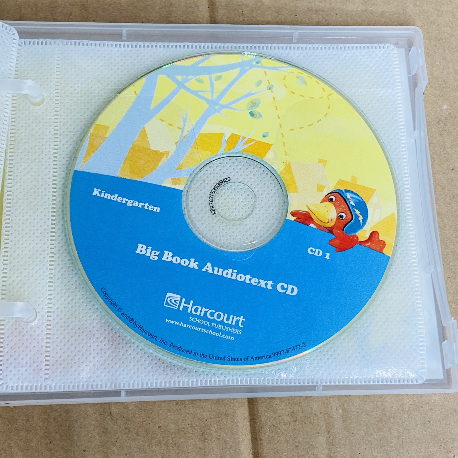 Harcourt Big Book Audiotext Cd Disc Set With Booklet KINDERGARTEN