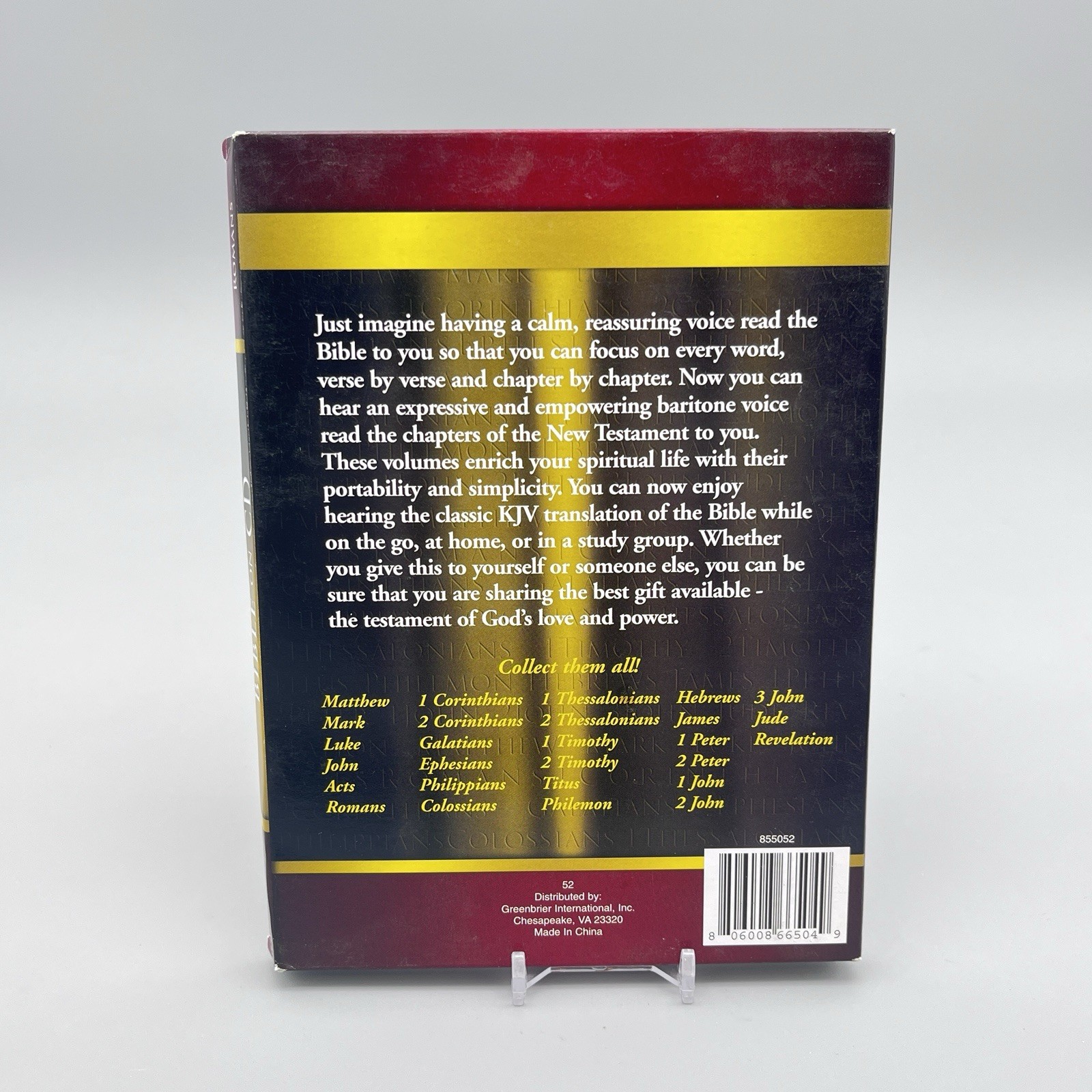 Bible on CD KJV Volume 11 Romans New Testament Christian Teaching Learning