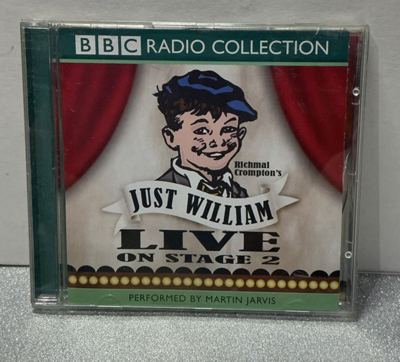 Richmal Crompton JUST WILLIAM Live on Stage 2- Performed by Martin Jarvis BBC