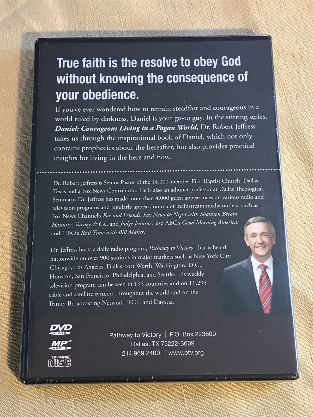 Courageous Living in a Pagan World DVD/CD (Daniel Study) by Dr. Jeffress —