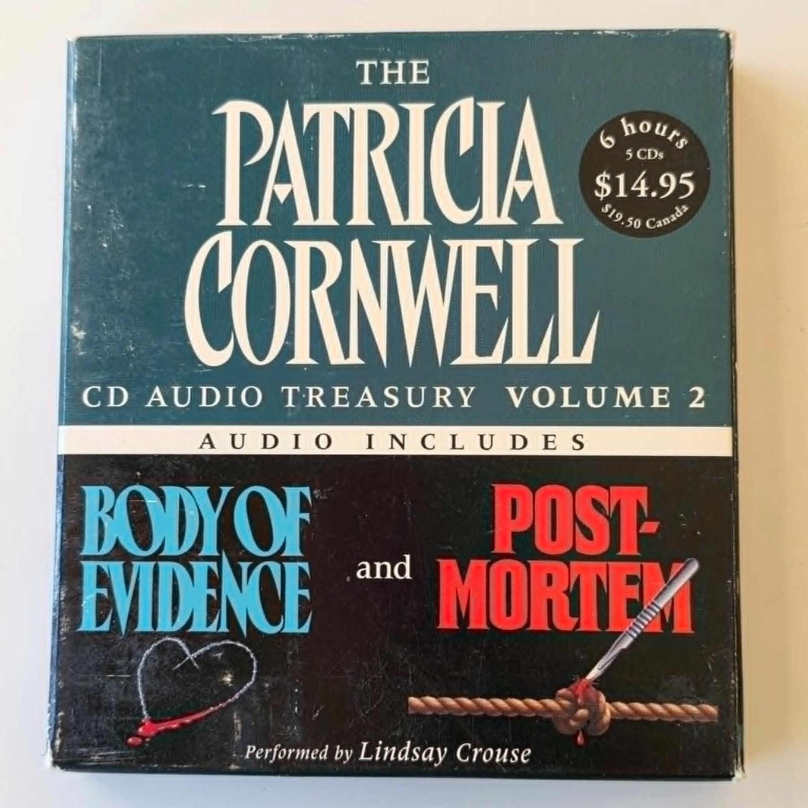 Patricia Cornwell CD Audio Treasury Volume 2: Body of Evidence & Post-Mortem
