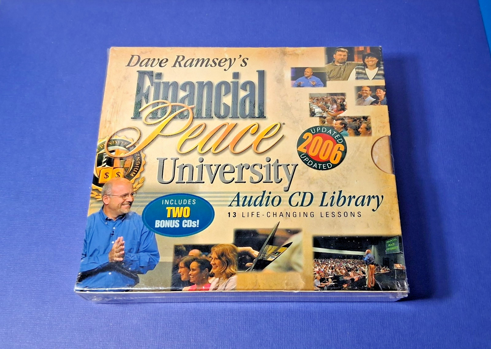 Financial Peace University Audio CD Library 13 Lessons 2 Bonus CDs Dave Ramsey’s