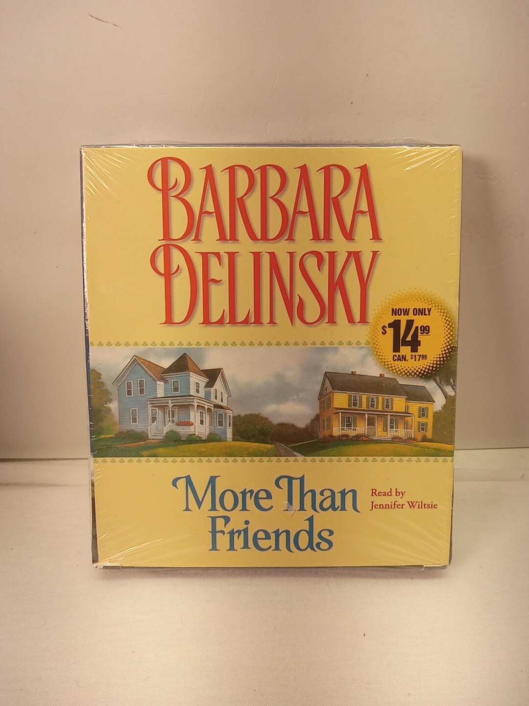 Barbara Delinsky — More Than Friends — Audiobook (CD, 4 Disc, 1993) Brand New