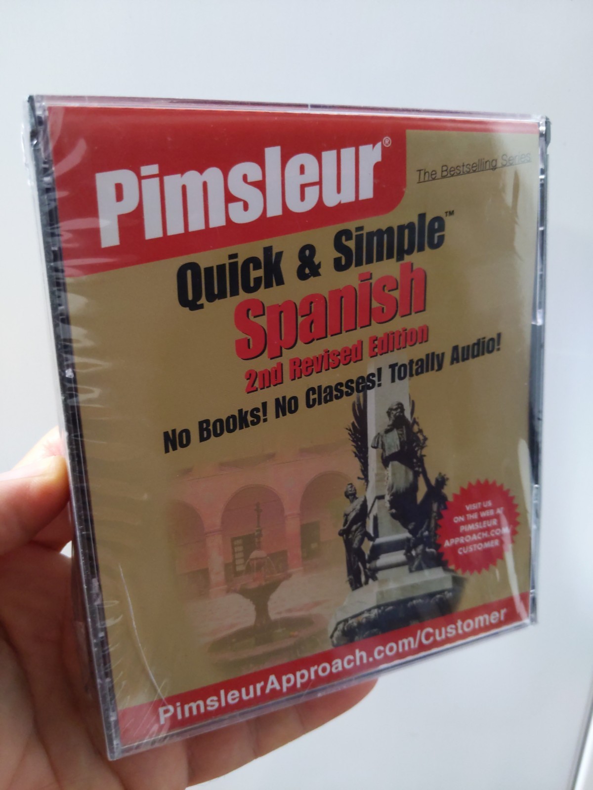 Pimsleur Quick Simple Spanish 4 CD Audio Set 2nd Revised Edition, Sealed