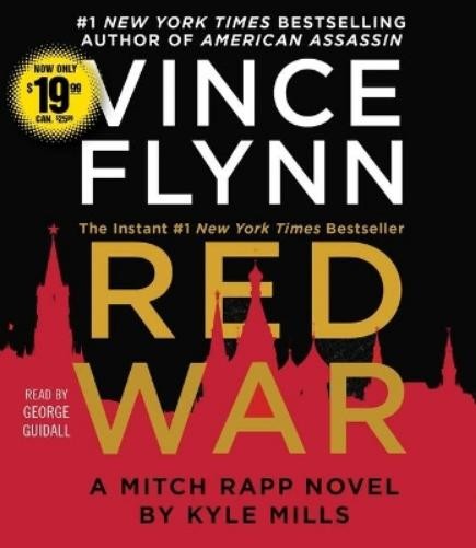 Kyle Mills Vince Flynn Red War (CD) Mitch Rapp Novel