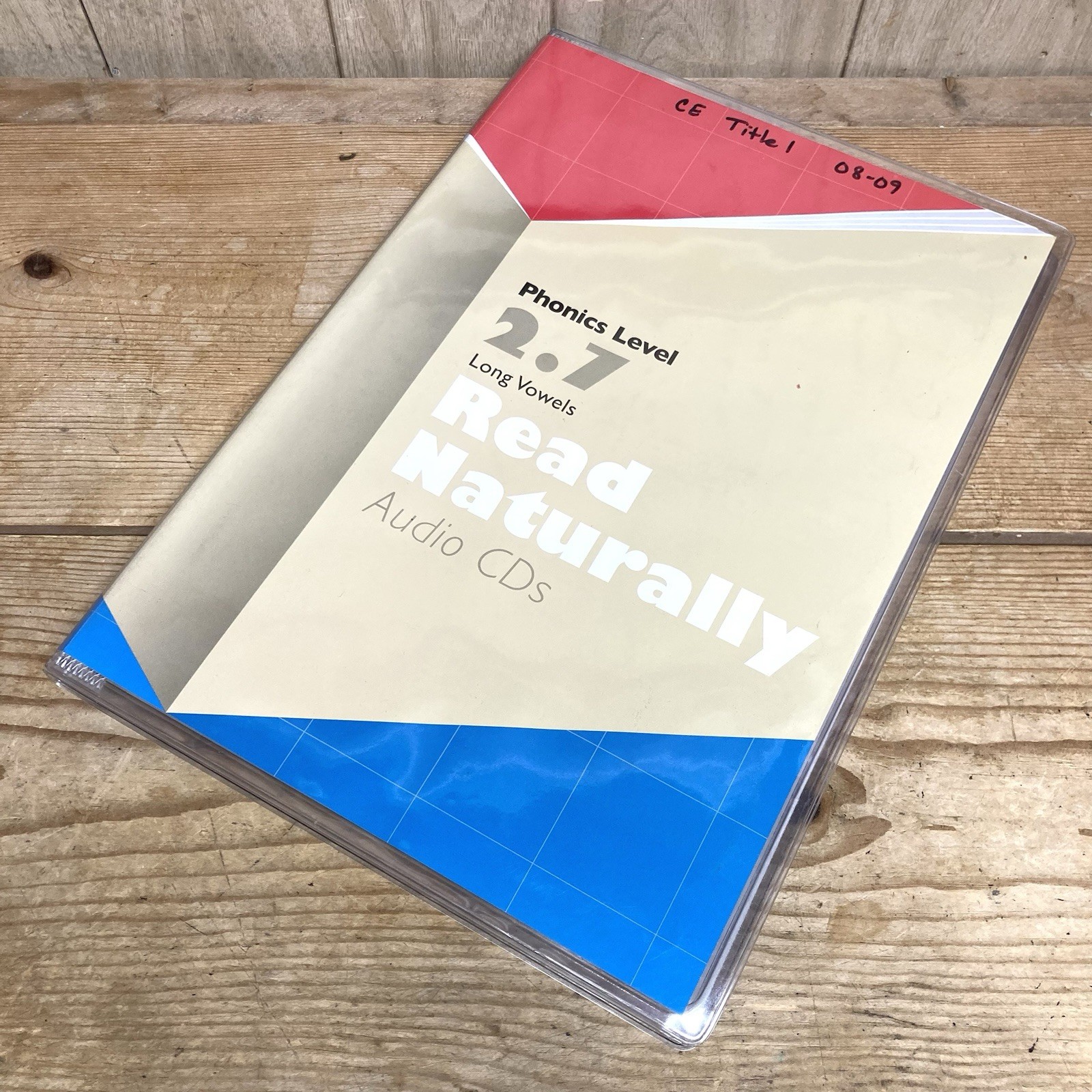 Read Naturally CDs Masters Edition Phonics Level 2.7 Long Vowels
