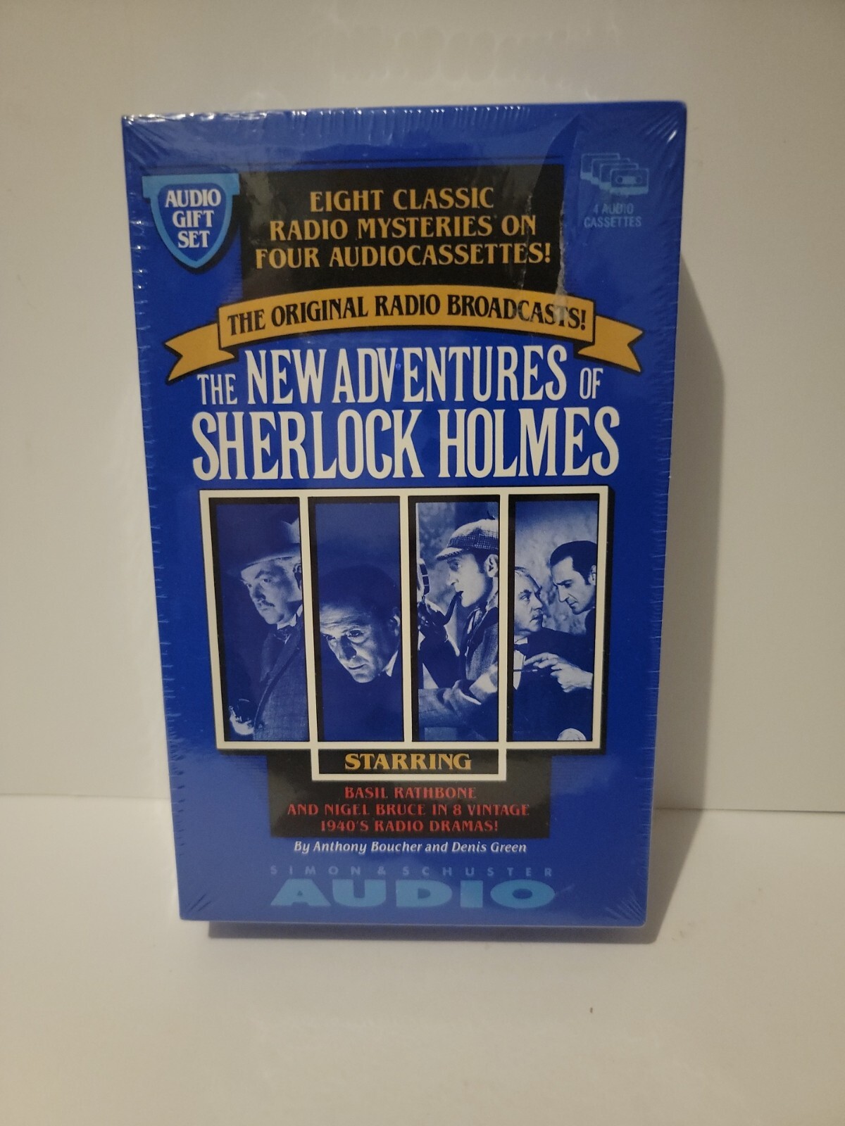 The New Adventures of Sherlock Holmes 8 Original Radio Broadcasts on 4 Cassettes