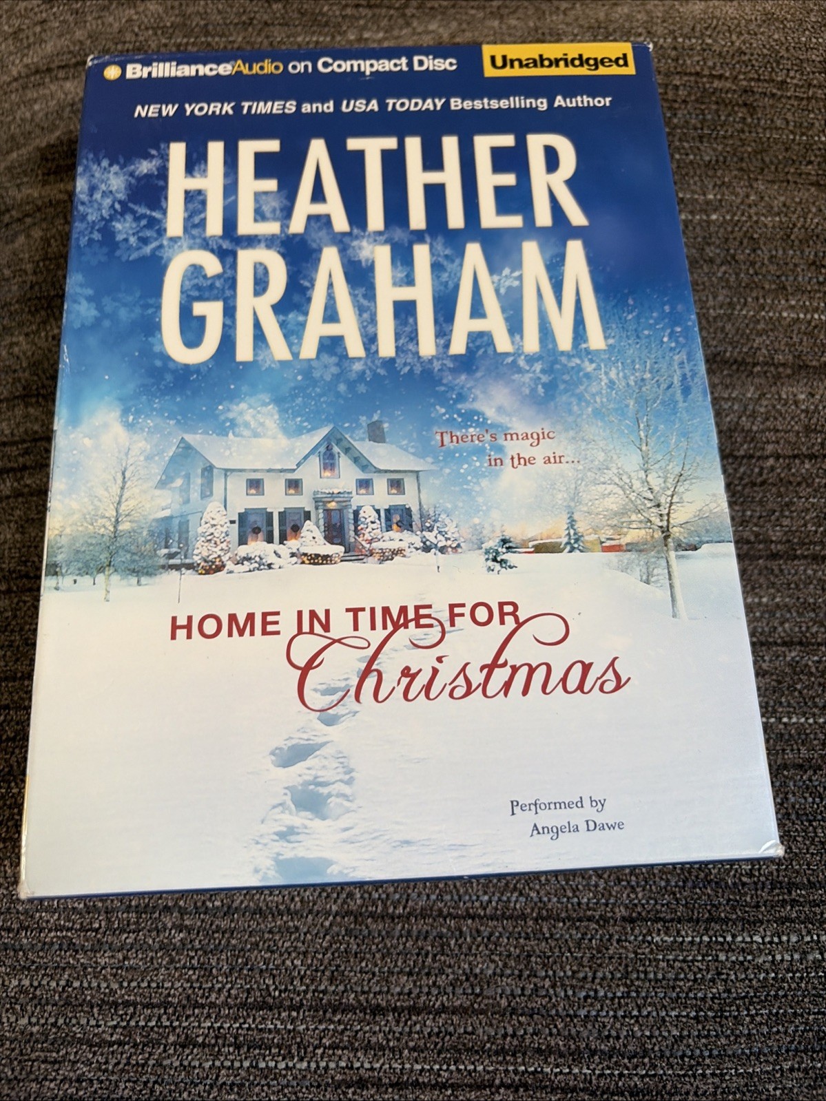 Home in Time for Christmas by Heather Graham (2015, Compact Disc)