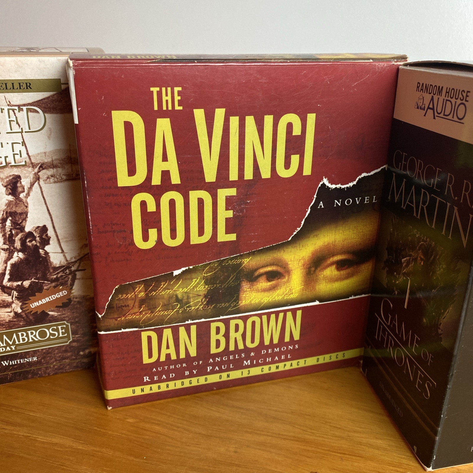 Audiobook Lot! Undaunted Courage, Game of Thrones, Etc. Complete! *Description*