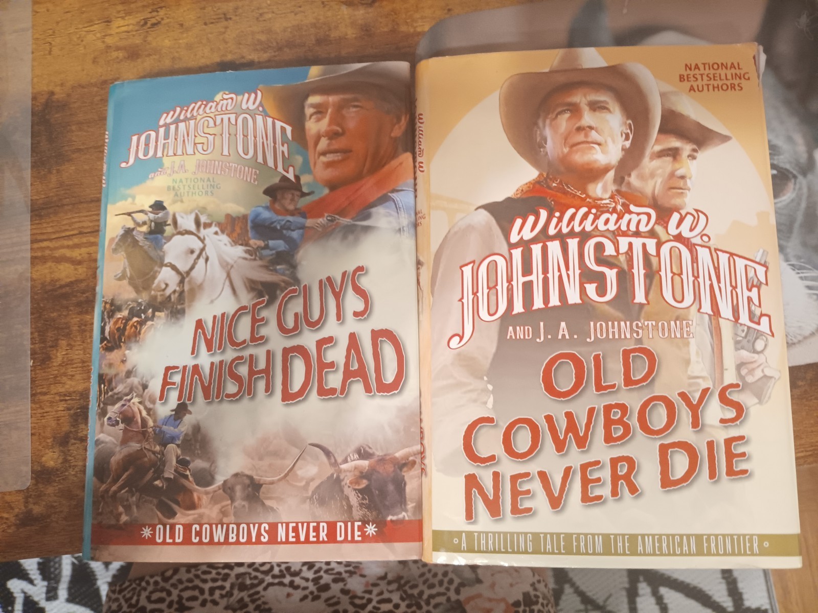 Two William Johnstone Hardback Books