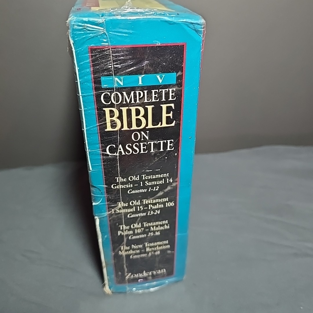 Brand New Zondervan New International Version Complete Bible on 48 Cassettes.