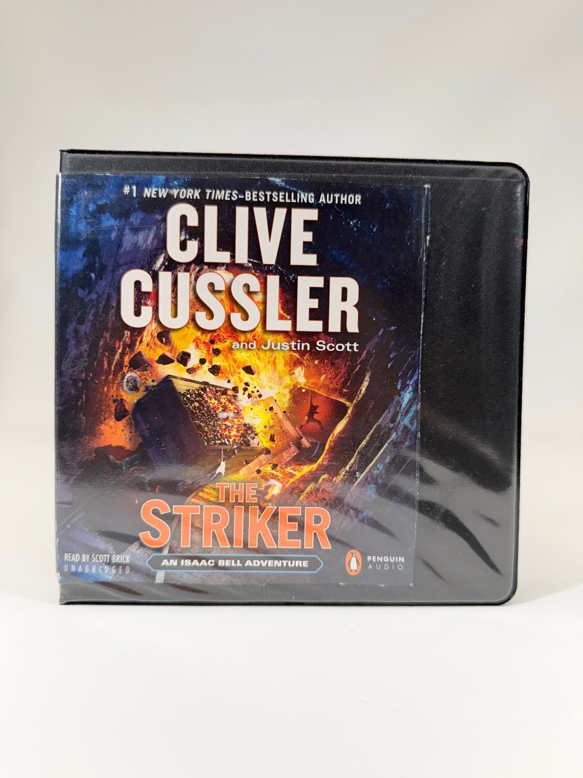 The Striker by Clive Cussler & Justin Scott Audiobook CDs Unabridged 15 Hrs
