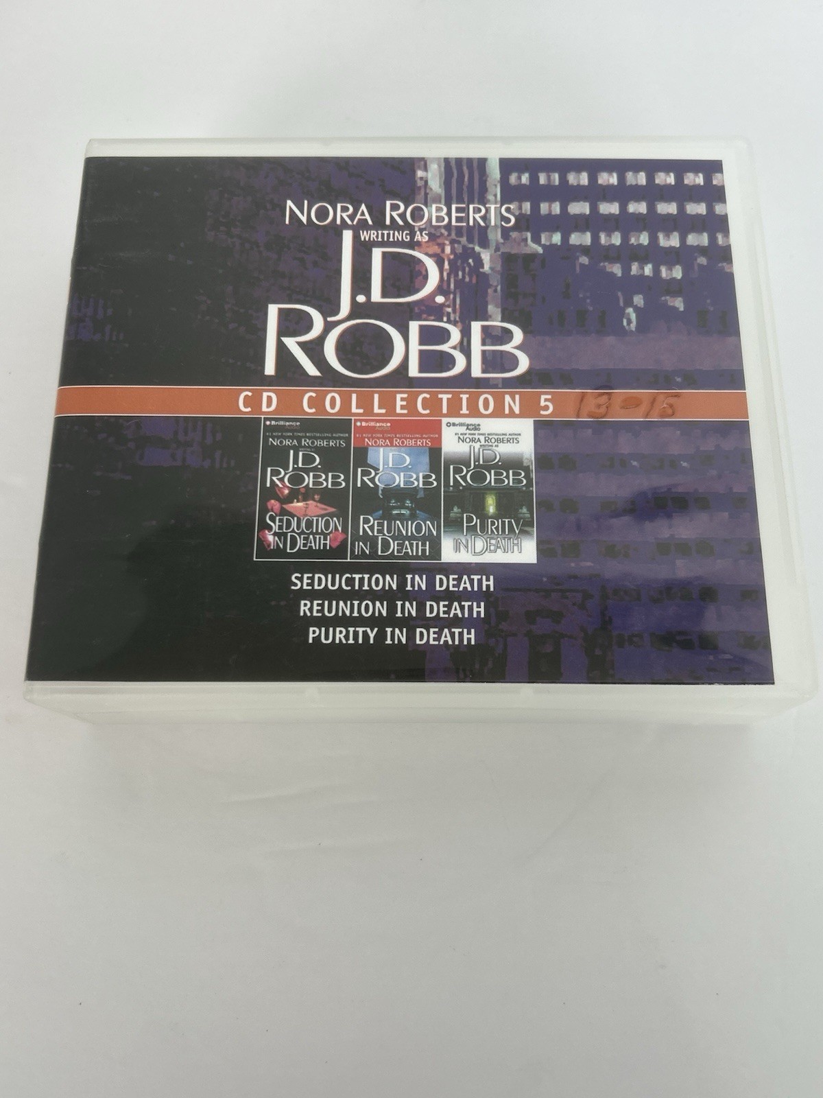 J D Robb CD Collection 5 In Death Series Seduction Reunion Purity