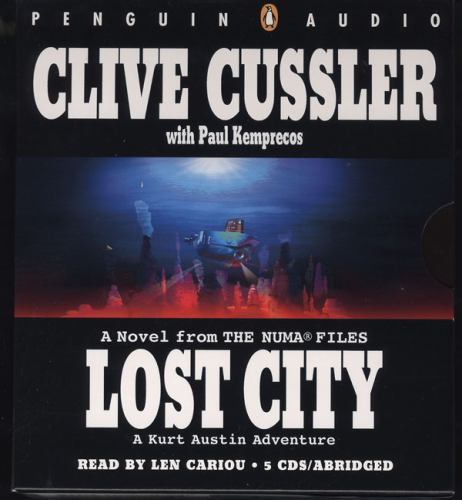 Lost City (NUMA Files) — Audiobook CD By Cussler, Clive Brand new Free ship