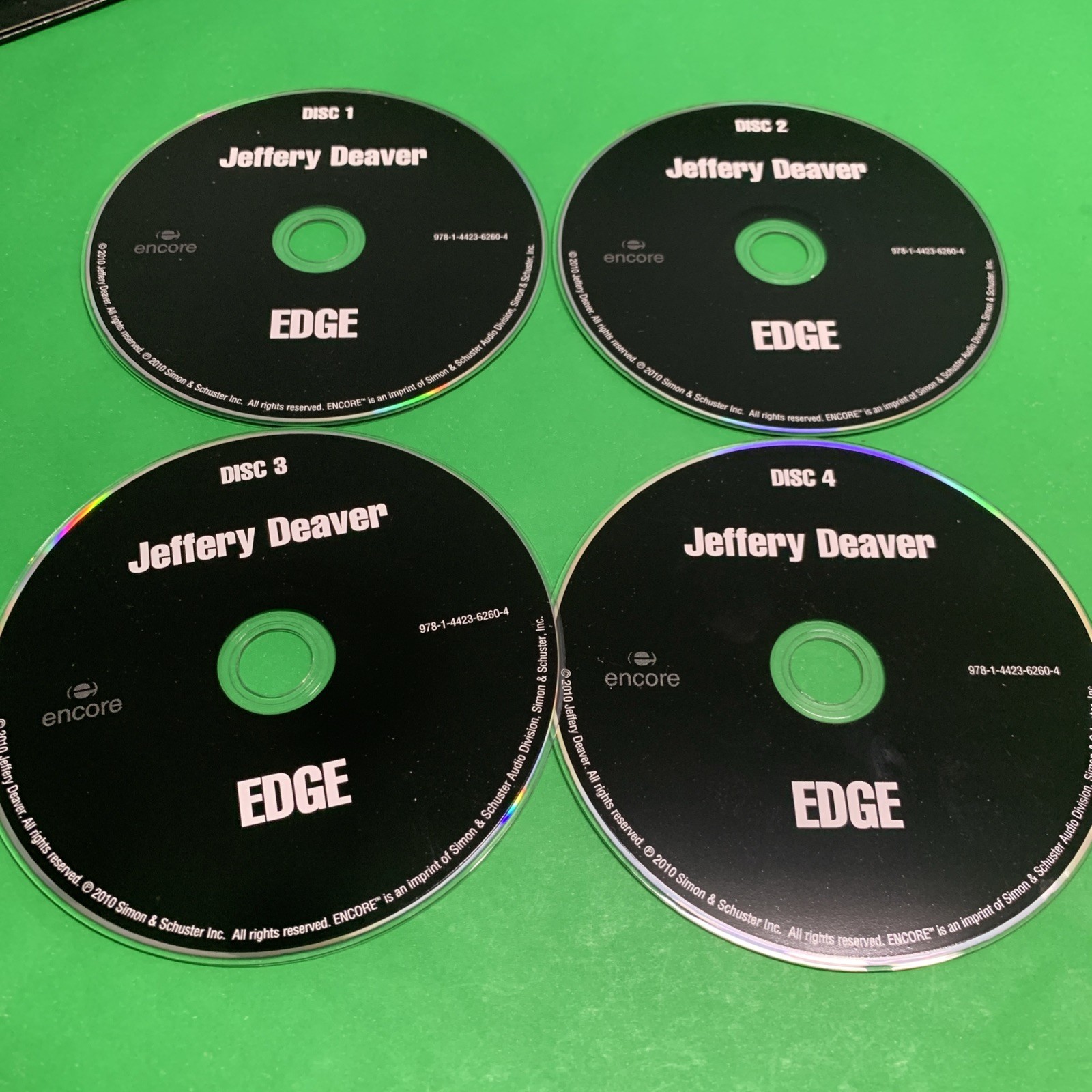 Edge: A Novel — Audio CD By Deaver, Jeffery — Abridged 7 hours