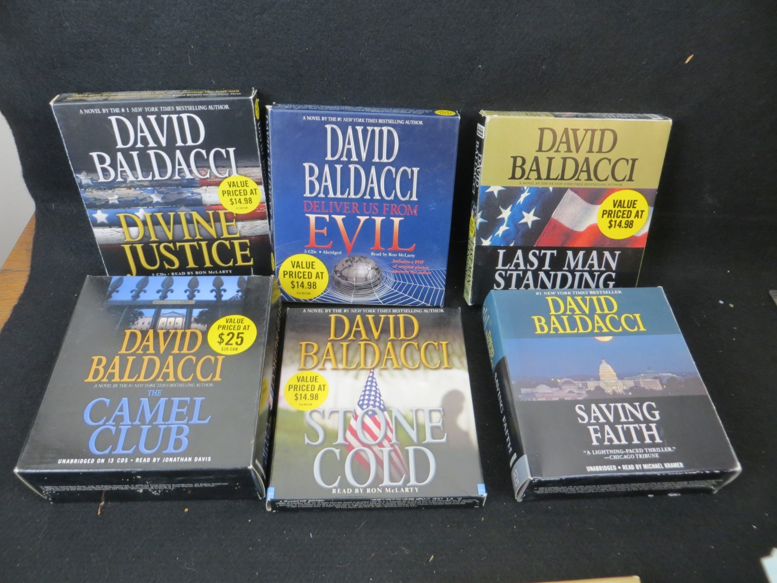 david baldacci audio books on cd