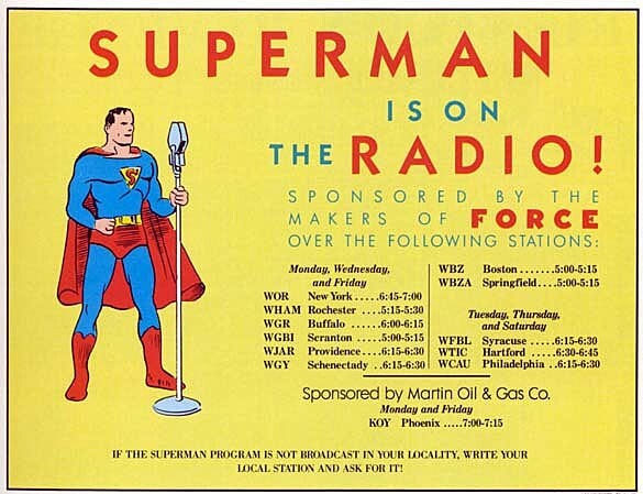 The Adventures of Superman 1205 Old Radio Shows on MICRO SD CARD Plz Read