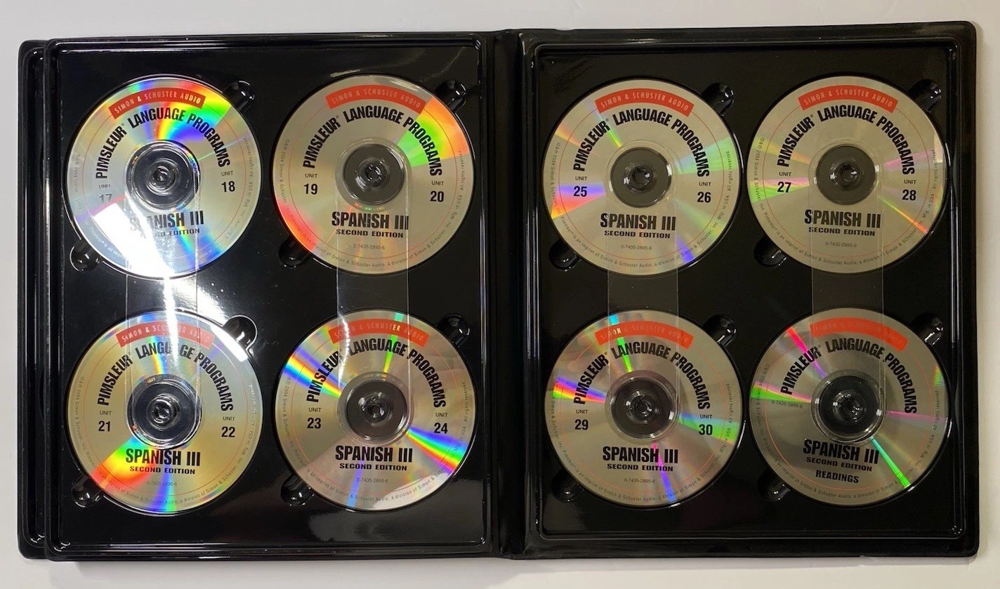 Pimsleur Language Program Simon & Schuster Audio Spanish Levels I, 2, 3 CDs