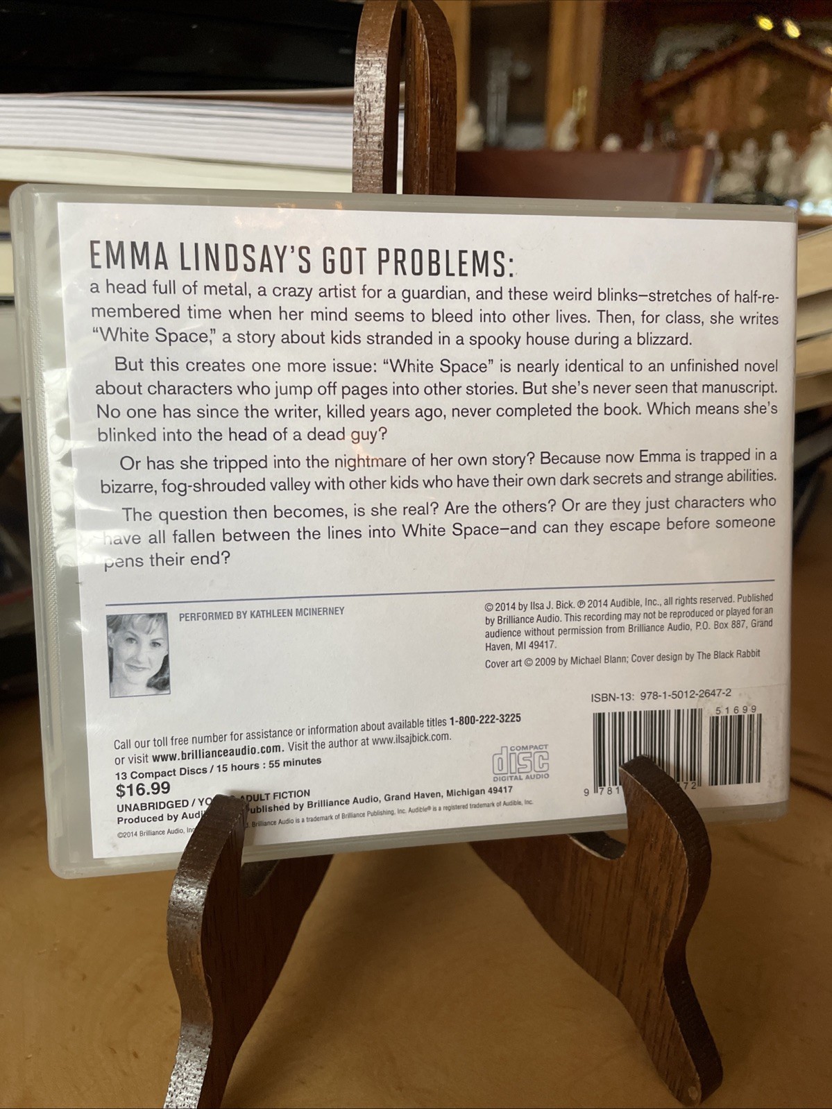 White Space Audio Book Unabridged Ilsa J Bick Book 1 The Dark Passages Thriller