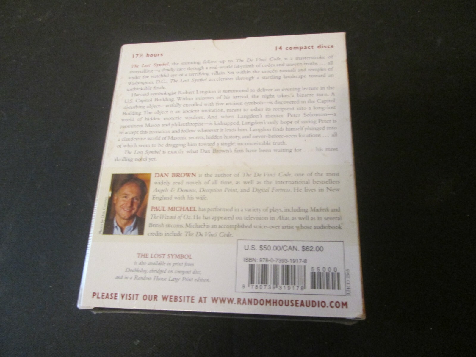 The Lost Symbol — Dan Brown (CD)