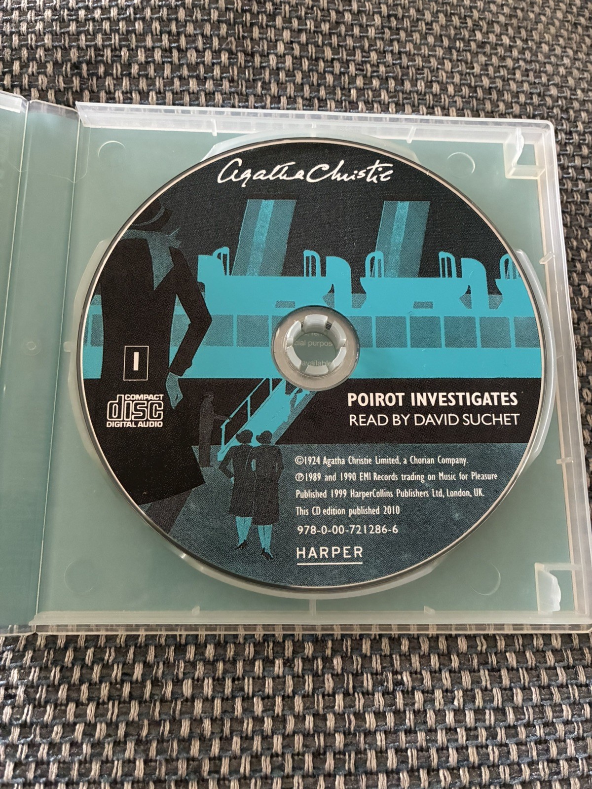 Poirot Investigates (english — original) Audio Book 5 CDs Harper