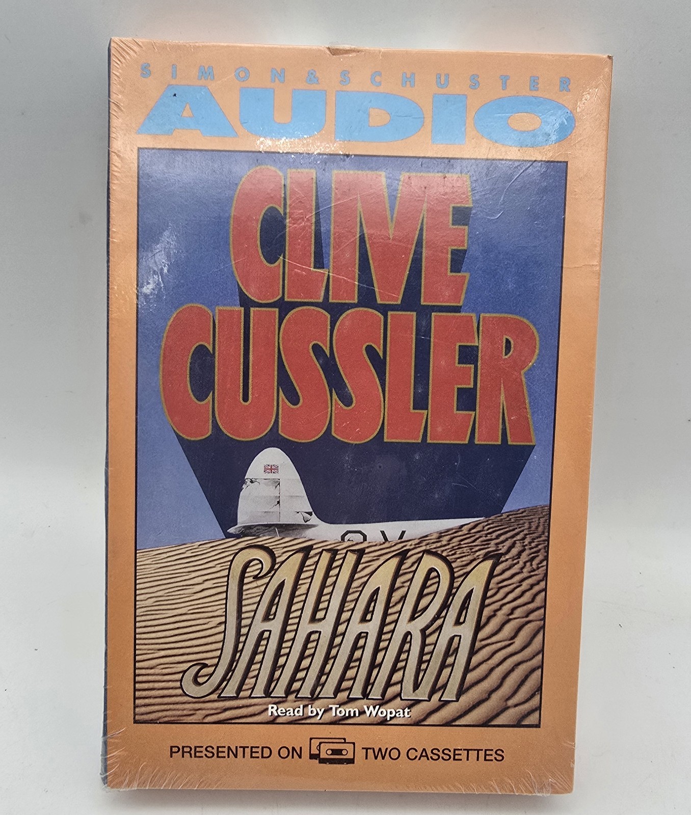 Clive Cussler Audio Book Sahara 2 Cassette Set New SEALED