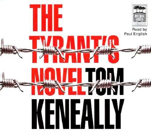BOOK/AUDIOBOOK CD Tom Keneally Fiction Thriller Novel THE TYRANT’S NOVEL