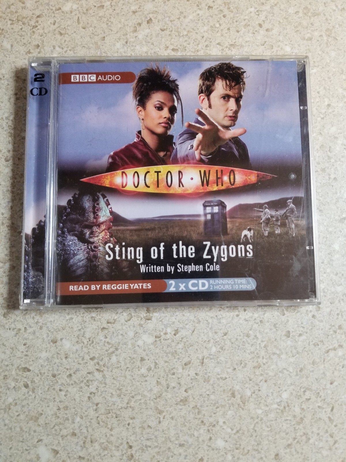 Doctor Who: Sting of the Zygons by Stephen Cole (Abridged, 2 CDs, Sealed)