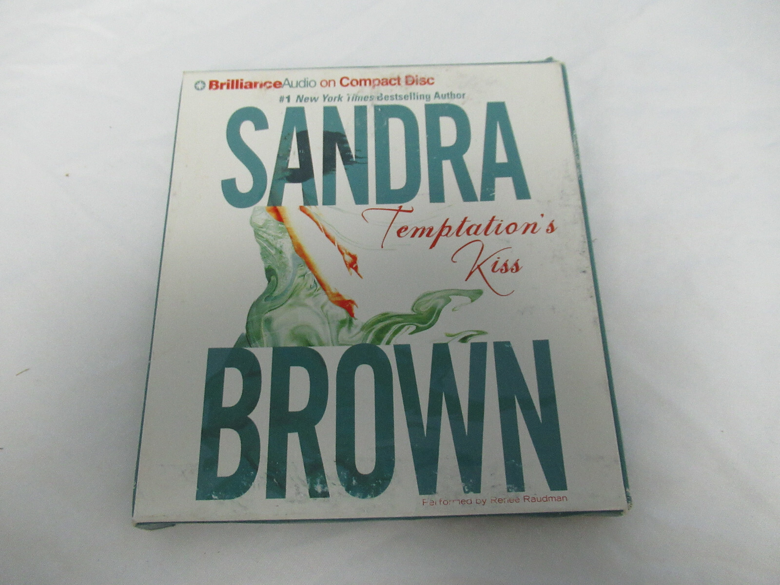 Temptation’s Kiss, Sandra Brown Audiobook CD 9781441863850 (R)