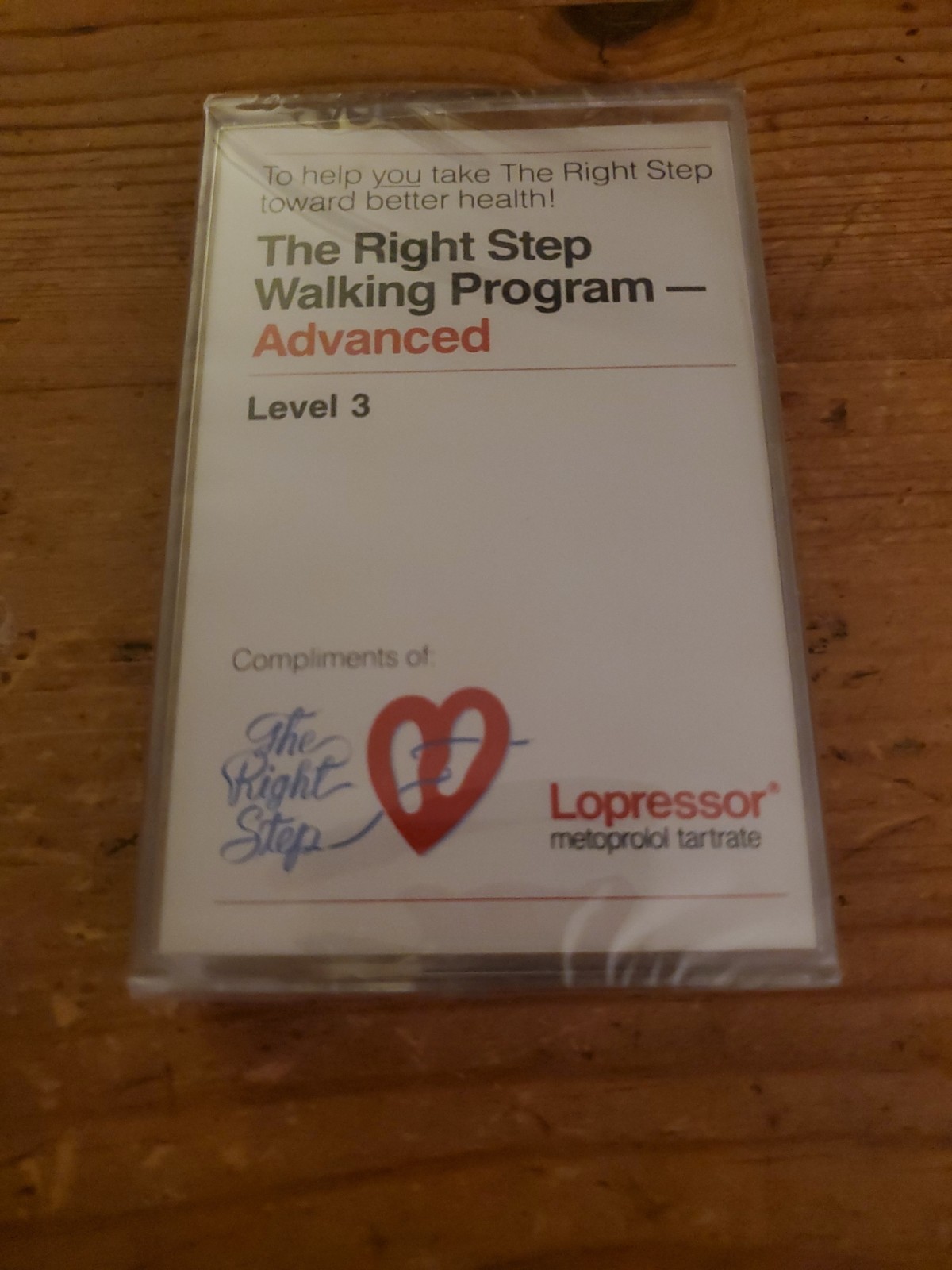 The Right Step Walking Program -Advanced Level 3 (Cassette) ☆Sealed