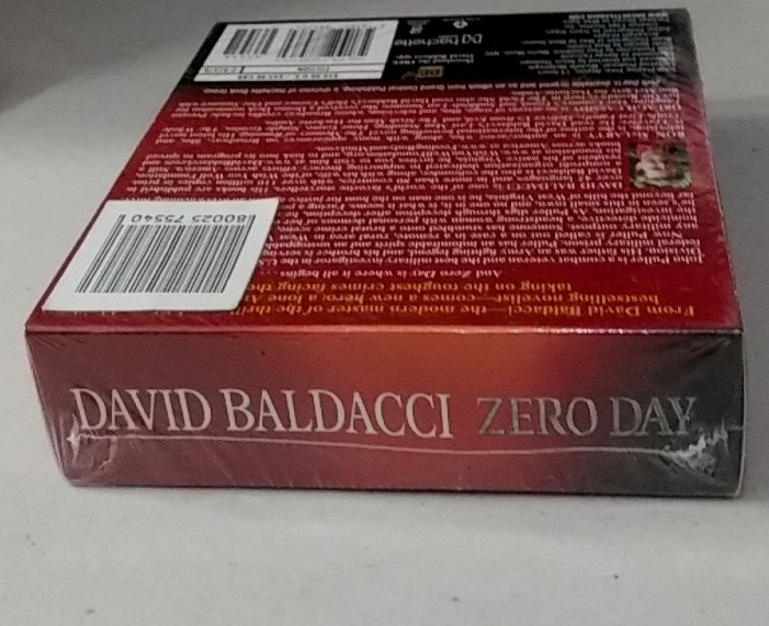 Zero Day DAVID BALDACCI Unabridged 12 CD Audiobook 13 hrs NEW SEALED Fiction