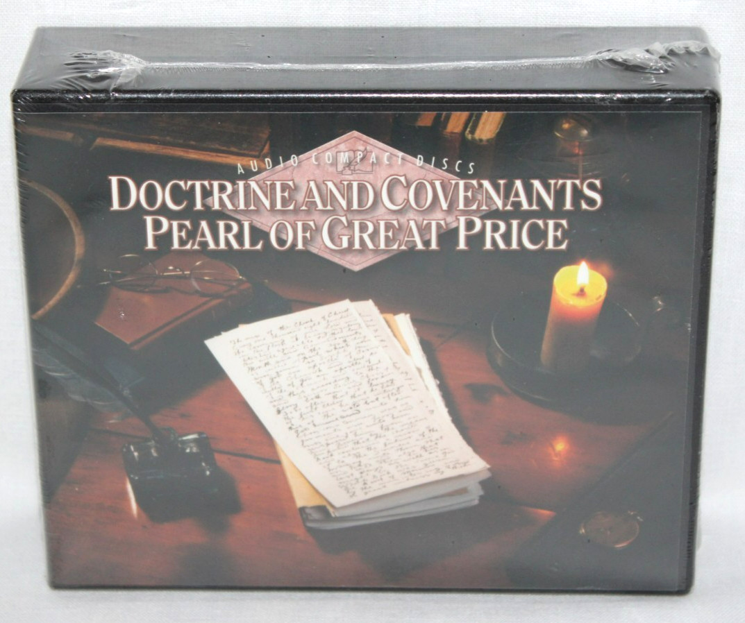 New Sealed LDS Doctrine & Covenants The Pearl of Great Price 15 Audio CD Set