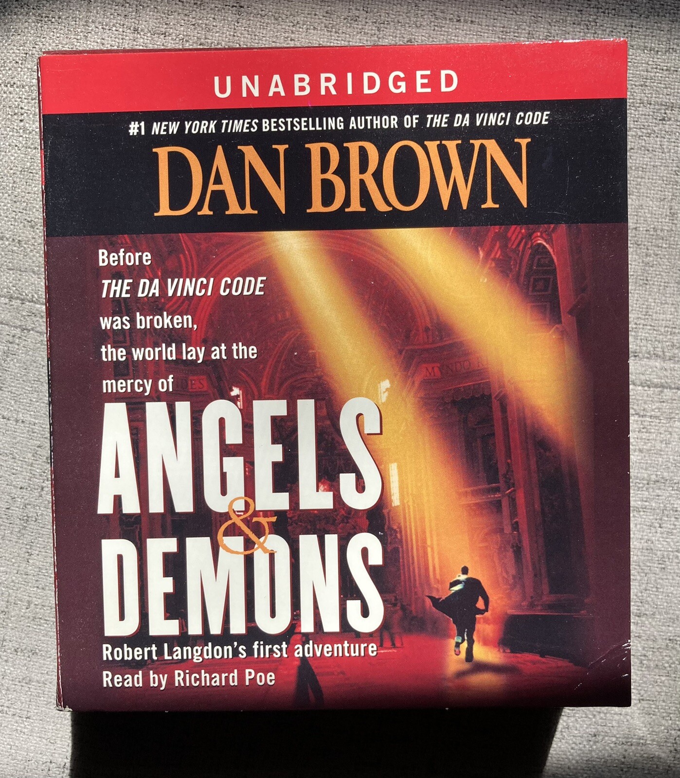 Angels and Demons by Dan Brown 6 CD Audio Book Unabridged