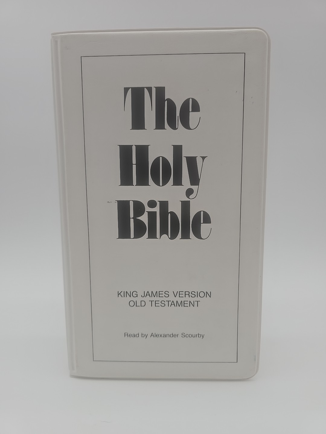 The Holy Bible Vol IV King James Version Old Testament Cassette AlexanderScourby