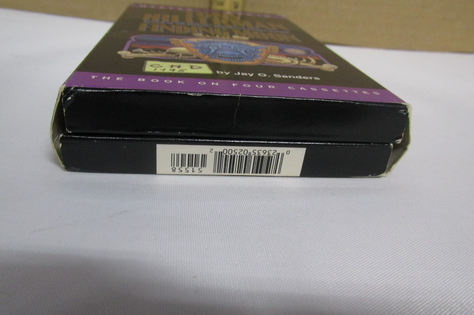Audio Book — Finding Moon — Tony Hilleerman — Harper Audio — 4 cassettes -1995