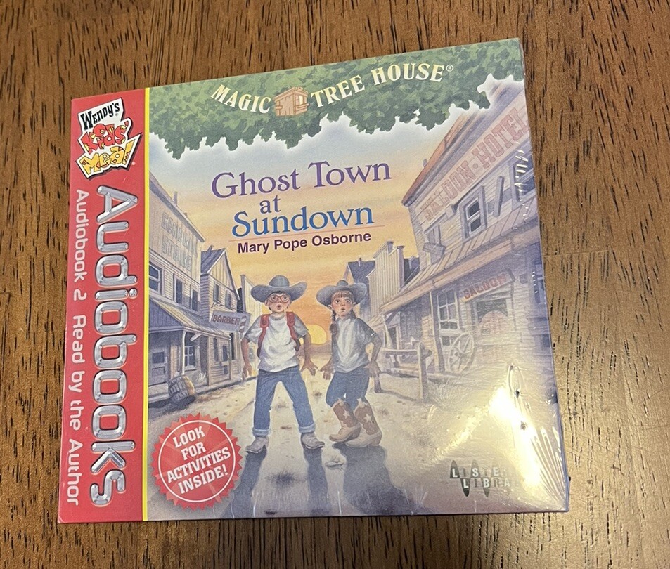 GHOST TOWN AT SUNDOWN [MAGIC TREEHOUSE] New Audiobook Read by Mary Pope Osborne