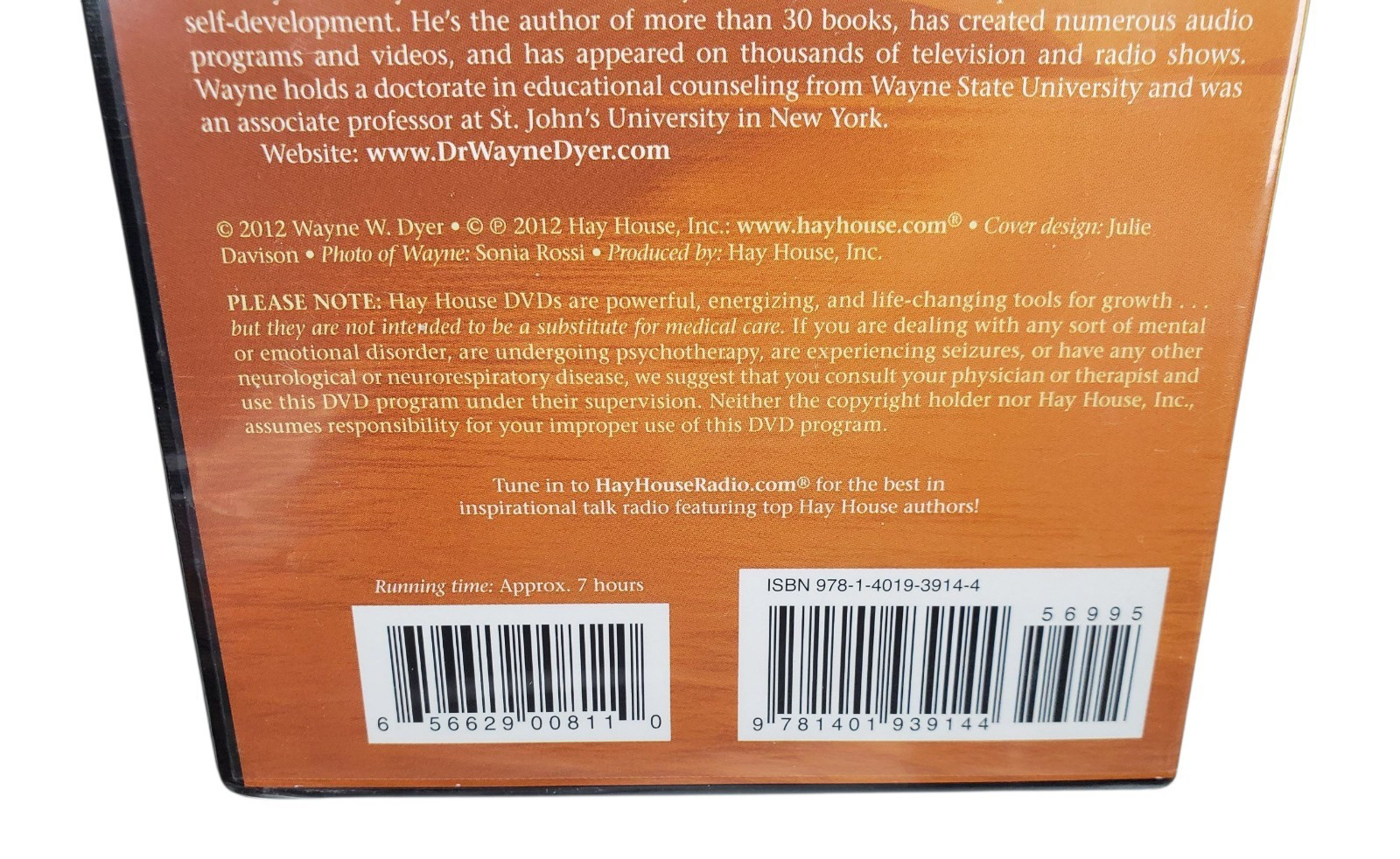 Wayne Dyer Mixed DVD & Audio CD Lot of 3 New Sealed
