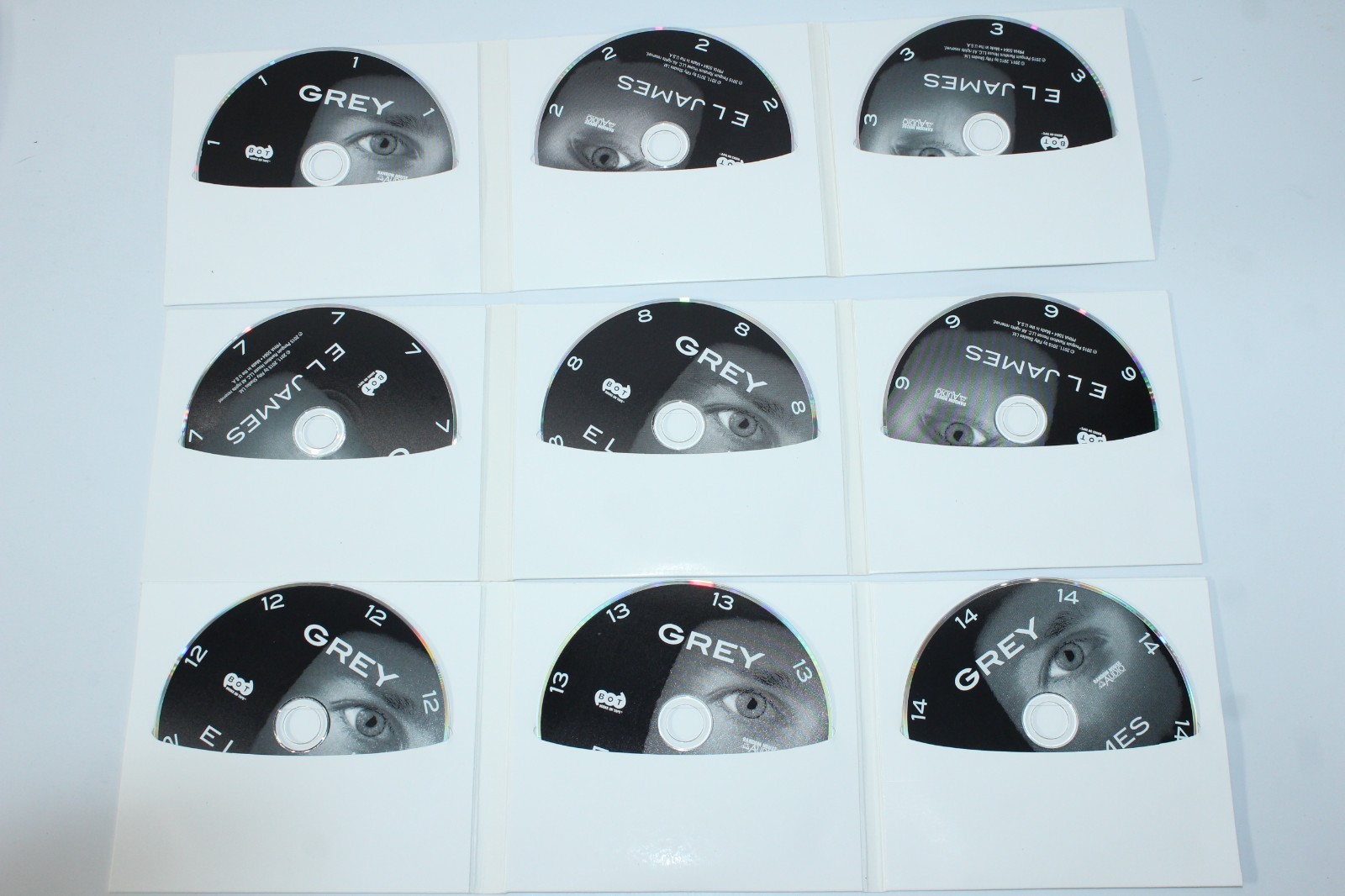 Grey: Fifty Shades of Grey Audiobook as Told by Christian (2015) Compact Disc CD