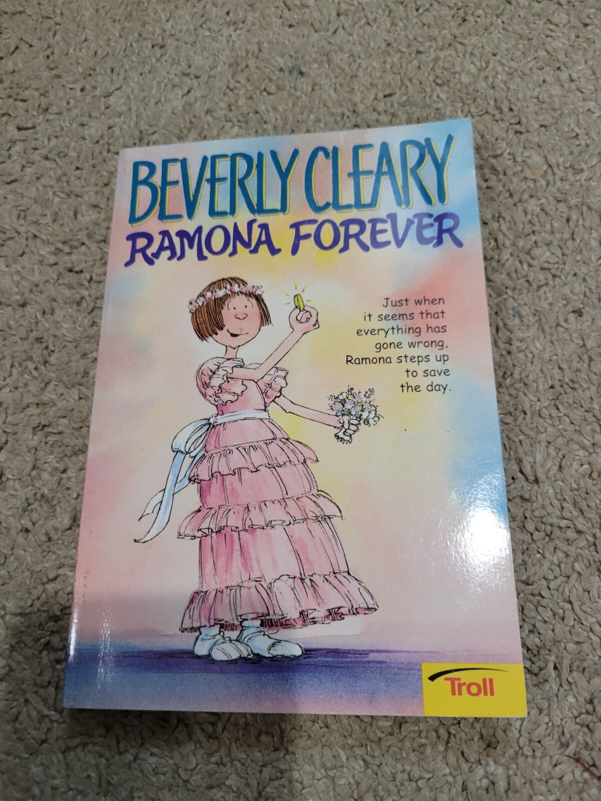 Ramona Forever by Beverly Cleary — Troll Paperback Edition