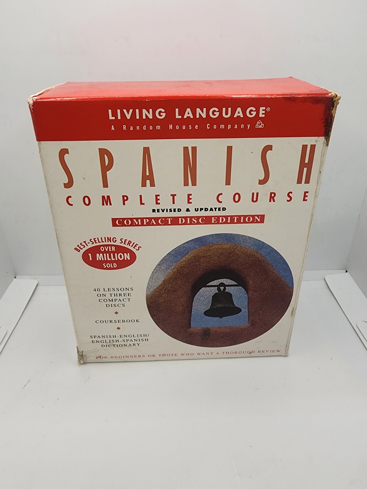 Living Language Spanish Complete Course Books, Tape, Instructions