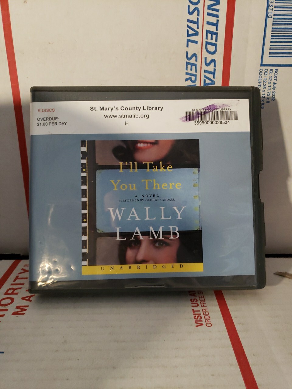 AUDIOBOOK 6 CD «I’ll Take You There» by Wally Lamb 7 hrs Unabridged ~ Shelf62k