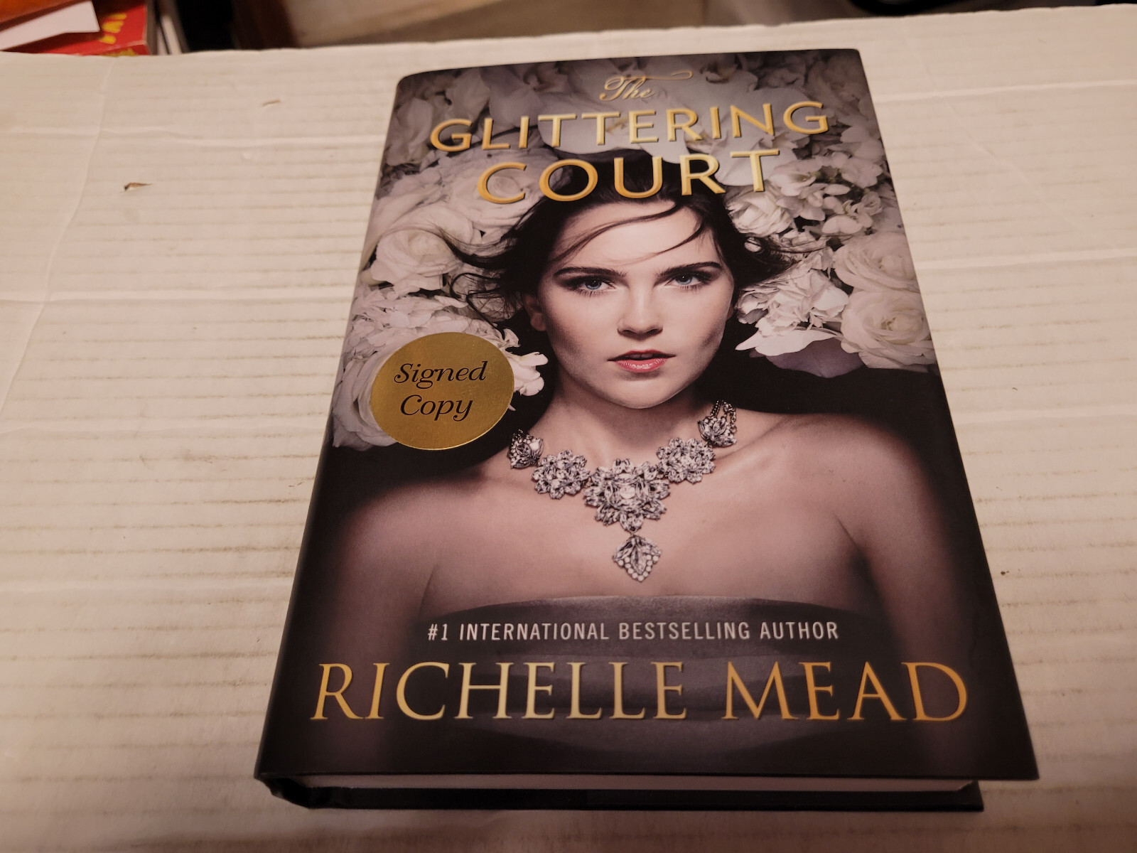 The Glittering Court by Richelle Mead (2016, Hardcover) SIGNED 1st/1st