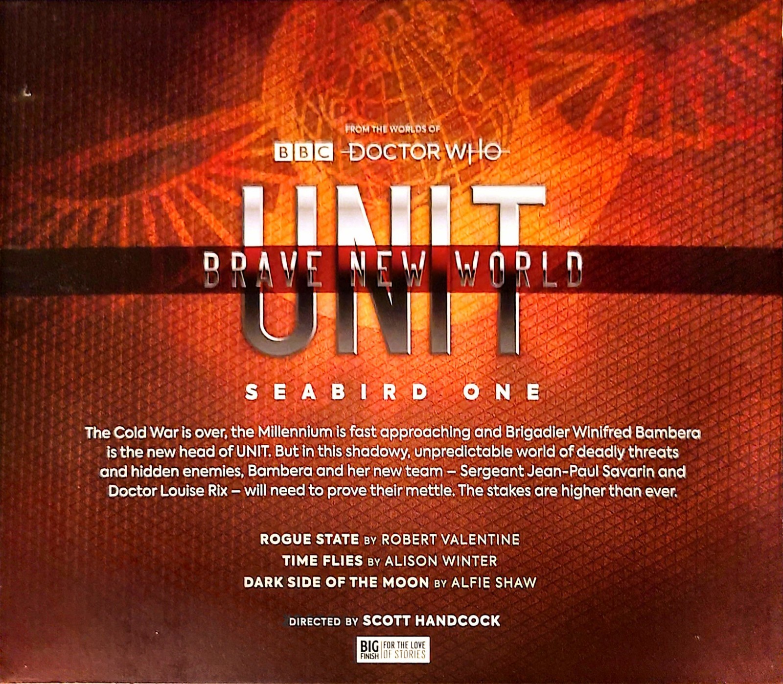 UNIT: Brave New World — Seabird One (3-CD) Big Finish Doctor Who spinoff