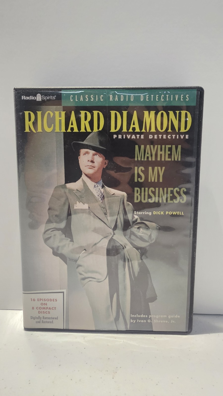 Richard Diamond Private Detective Mayhem Is My Business 8 CD Audio Set Complete