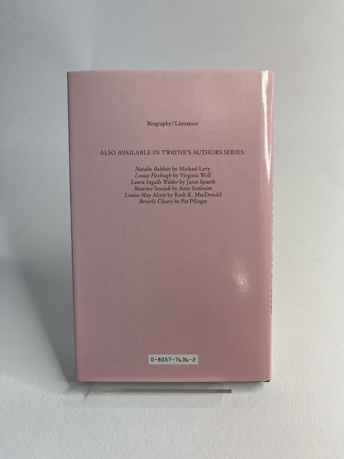 Elizabeth George Speare By Marilyn Fain Apseloff Hardcover!!