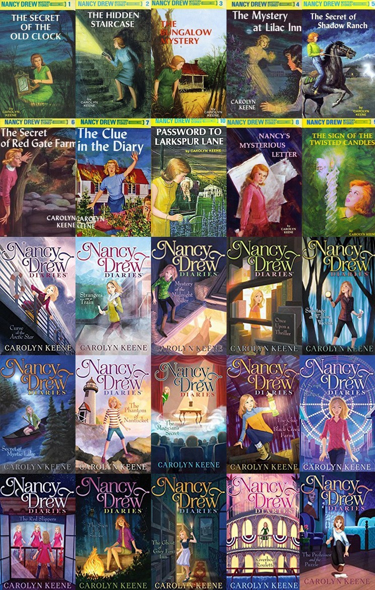The NANCY DREW Mysteries By Carolyn Keene — 35 MP3 Audiobook Collection