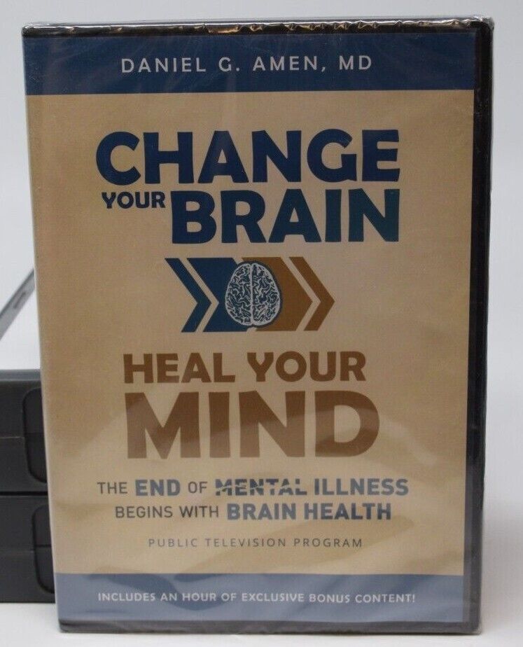 Change Your Brain: Heal Your Mind — Daniel G. Amen, MD (DVD) — NEW